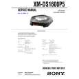 SONY XM-DS1600P5 Service Manual SONY XM-DS1600P5 Service Manual