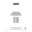 ZANUSSI ZCF190S Owners Manual ZANUSSI ZCF190S Owners Manual