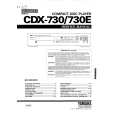 YAMAHA CDX730/E Service Manual YAMAHA CDX730/E Service Manual