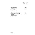 ELECTROLUX RW632 Owners Manual ELECTROLUX RW632 Owners Manual