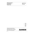 ZANKER ZKF110A Owners Manual ZANKER ZKF110A Owners Manual
