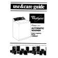 WHIRLPOOL LA6680XPW0 Owners Manual WHIRLPOOL LA6680XPW0 Owners Manual
