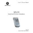 MOTOROLA MPX220 Service Manual MOTOROLA MPX220 Service Manual