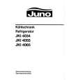 JUNO-ELECTROLUX JKI 4034 Owners Manual JUNO-ELECTROLUX JKI 4034 Owners Manual