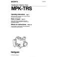 SONY MPKTRH Service Manual SONY MPKTRH Service Manual