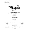 WHIRLPOOL LA5530XPW6 Parts Catalog WHIRLPOOL LA5530XPW6 Parts Catalog