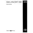 AEG FAV686W Owners Manual AEG FAV686W Owners Manual