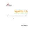 ANTARES KANTOS10 Owners Manual ANTARES KANTOS10 Owners Manual