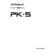 ROLAND PK-5 Owners Manual ROLAND PK-5 Owners Manual