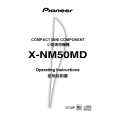PIONEER X-NM50MD/DBXCN Owners Manual PIONEER X-NM50MD/DBXCN Owners Manual