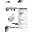 JVC GR-FX11EK Owners Manual JVC GR-FX11EK Owners Manual