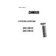ZANUSSI ZAC239SI Owners Manual ZANUSSI ZAC239SI Owners Manual