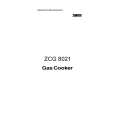 ZANUSSI ZCG8021AXN Owners Manual ZANUSSI ZCG8021AXN Owners Manual