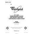 WHIRLPOOL SF332BERW1 Parts Catalog WHIRLPOOL SF332BERW1 Parts Catalog
