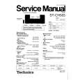 TECHNICS STCH505 Service Manual TECHNICS STCH505 Service Manual