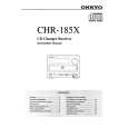 ONKYO CHR185X Owners Manual ONKYO CHR185X Owners Manual