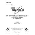 WHIRLPOOL RB270PXK3 Parts Catalog WHIRLPOOL RB270PXK3 Parts Catalog
