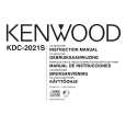 KENWOOD KDC-2021S Owners Manual KENWOOD KDC-2021S Owners Manual