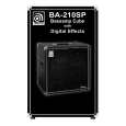 AMPEG BA-210SP Owners Manual AMPEG BA-210SP Owners Manual