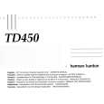 HARMAN KARDON TD450 Owners Manual HARMAN KARDON TD450 Owners Manual