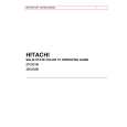 HITACHI 32CX32B Owners Manual HITACHI 32CX32B Owners Manual