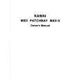 KAWAI MAV8 Owners Manual KAWAI MAV8 Owners Manual