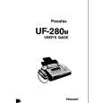 PANASONIC UF280 Owners Manual PANASONIC UF280 Owners Manual