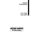 ARTHUR MARTIN ELECTROLUX AW878F Owners Manual ARTHUR MARTIN ELECTROLUX AW878F Owners Manual