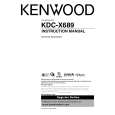 KENWOOD KDCX689 Owners Manual KENWOOD KDCX689 Owners Manual