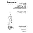 PANASONIC MCV7418D Owners Manual PANASONIC MCV7418D Owners Manual