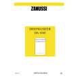 ZANUSSI DA4342 Owners Manual ZANUSSI DA4342 Owners Manual
