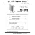 SHARP LL-T17A4-B Service Manual SHARP LL-T17A4-B Service Manual