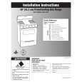 WHIRLPOOL SF3020EKN2 Installation Manual WHIRLPOOL SF3020EKN2 Installation Manual