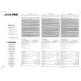 ALPINE MRV-352 Owners Manual ALPINE MRV-352 Owners Manual