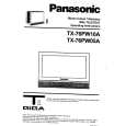 PANASONIC TX76PW05A Owners Manual PANASONIC TX76PW05A Owners Manual