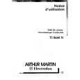 ARTHUR MARTIN ELECTROLUX TI8660N Owners Manual ARTHUR MARTIN ELECTROLUX TI8660N Owners Manual
