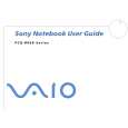 SONY PCG-R600HEPD VAIO Owners Manual SONY PCG-R600HEPD VAIO Owners Manual