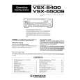 PIONEER VSX5400 Owners Manual PIONEER VSX5400 Owners Manual
