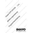 SANYO ECR225 Owners Manual SANYO ECR225 Owners Manual