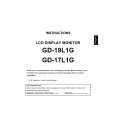 JVC GD-17L1G/E Owners Manual JVC GD-17L1G/E Owners Manual