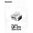 PANASONIC UF311 Owners Manual PANASONIC UF311 Owners Manual