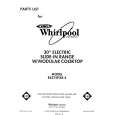 WHIRLPOOL RS575PXR3 Parts Catalog WHIRLPOOL RS575PXR3 Parts Catalog