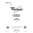 WHIRLPOOL GCG2901XSN1 Parts Catalog WHIRLPOOL GCG2901XSN1 Parts Catalog
