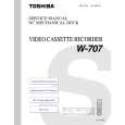 TOSHIBA W707 Service Manual TOSHIBA W707 Service Manual
