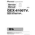 PIONEER GEX-6100TV Service Manual PIONEER GEX-6100TV Service Manual