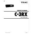 TEAC C3RX Service Manual TEAC C3RX Service Manual