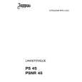 ZOPPAS PS45 Owners Manual ZOPPAS PS45 Owners Manual