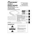 PIONEER DVD-A04S Owners Manual PIONEER DVD-A04S Owners Manual