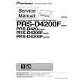 PIONEER PRS-D4200F/XS/ES Service Manual PIONEER PRS-D4200F/XS/ES Service Manual