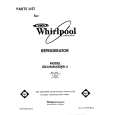 WHIRLPOOL ED22MMXRWR4 Parts Catalog WHIRLPOOL ED22MMXRWR4 Parts Catalog